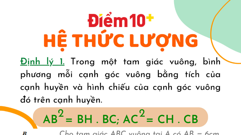 công thức lượng giác lớp 9